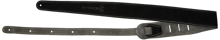 Martin 18A0016 Gitarrengurt aus Veloursleder, 6,4 cm, schwarz