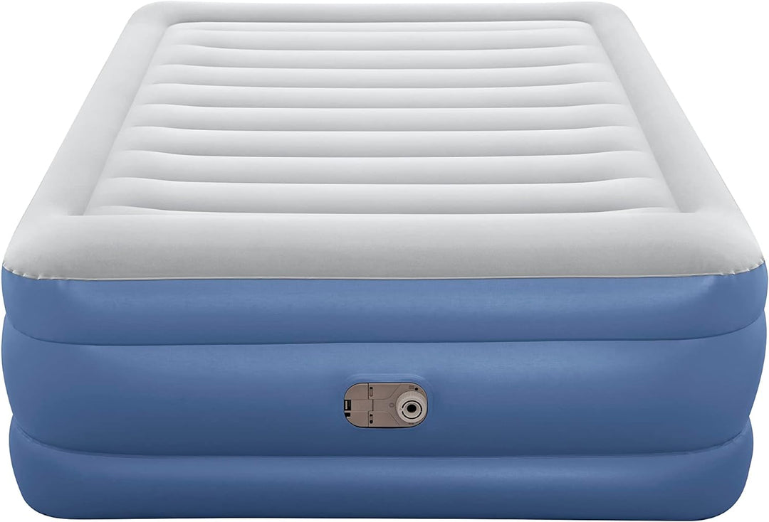 Bestway TriTech Luftbett Montana mit integrierter Elektropumpe Double XL/Hi 203 x 152 x 61 cm