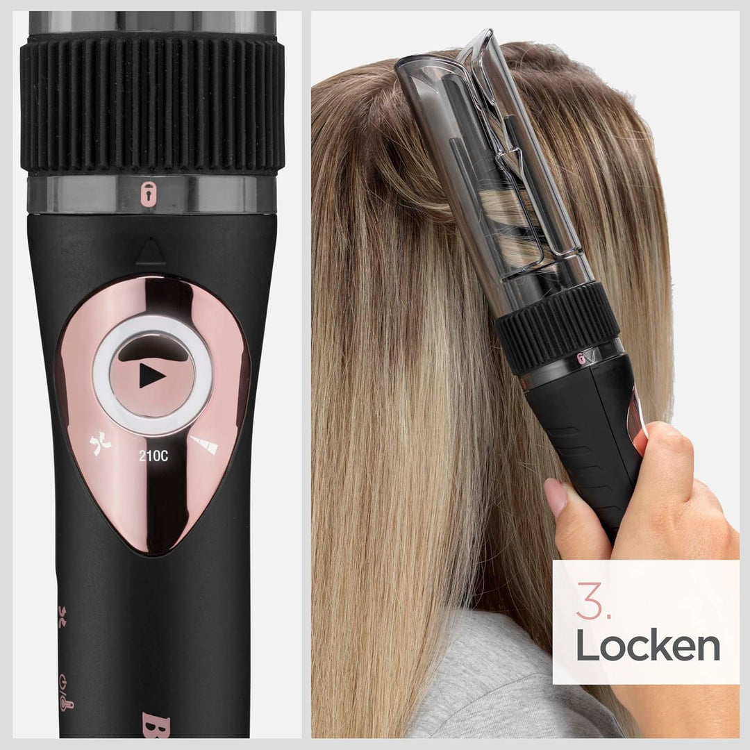 BaByliss Curl Secret Lite, AutoCurler, 19mm Automatischer Lockenstab für langanhaltender Locken, C10