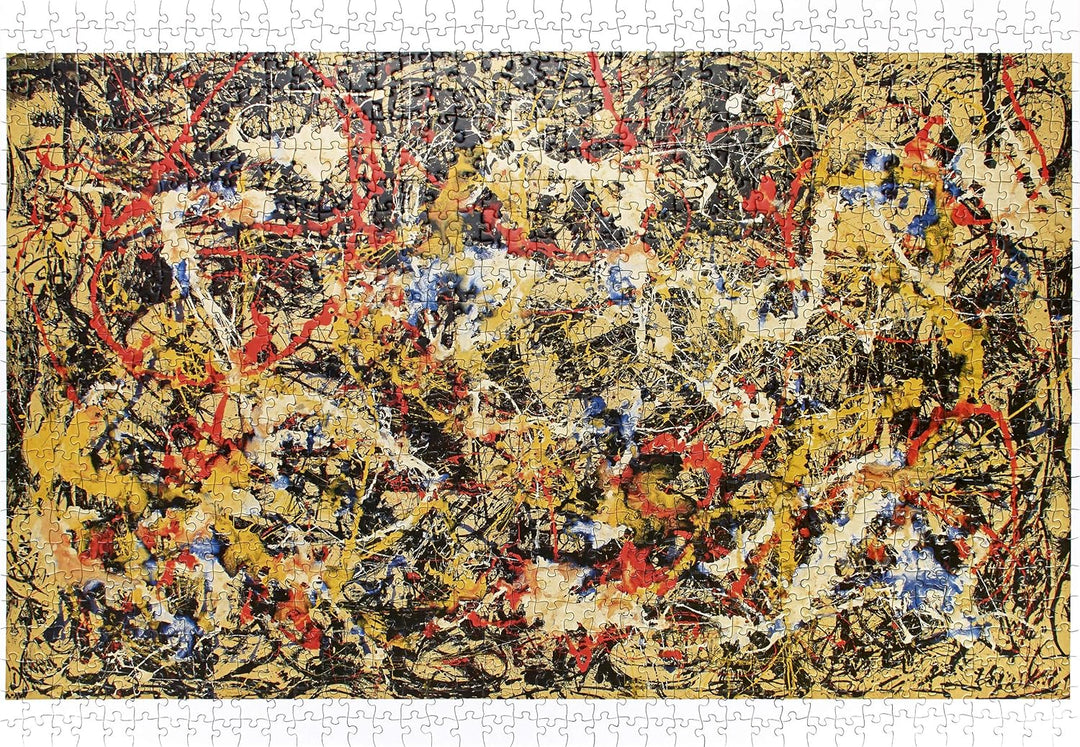 Jackson Pollock Convergence 1000 Piece Jigsaw Puzzle