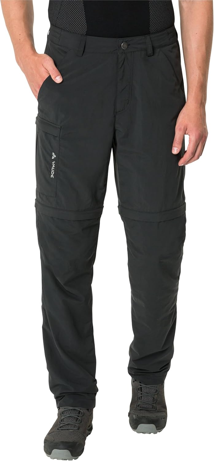 VAUDE Herren Hose Men's Farley Zo Pants V 52-Long Schwarz, 52-Long Schwarz