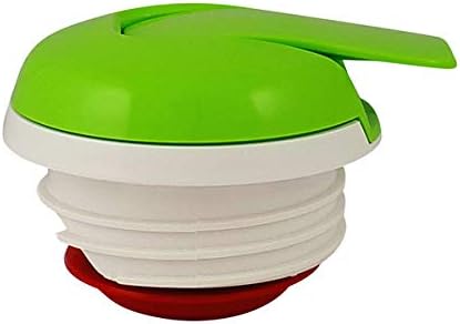 Helios 2934-126 Wave Push Kunststoff-Isolierkanne, 1 Liter, kiwi, Kiwi