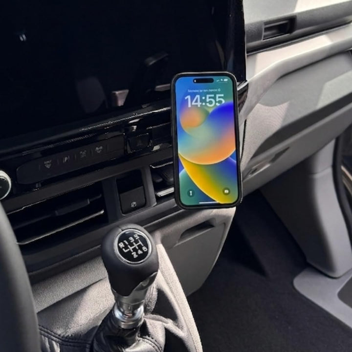 Handyhalterung für Ford Transit & Tourneo Custom (ab 2024) – Fahrzeugspezifischer Clip für 13" Displ
