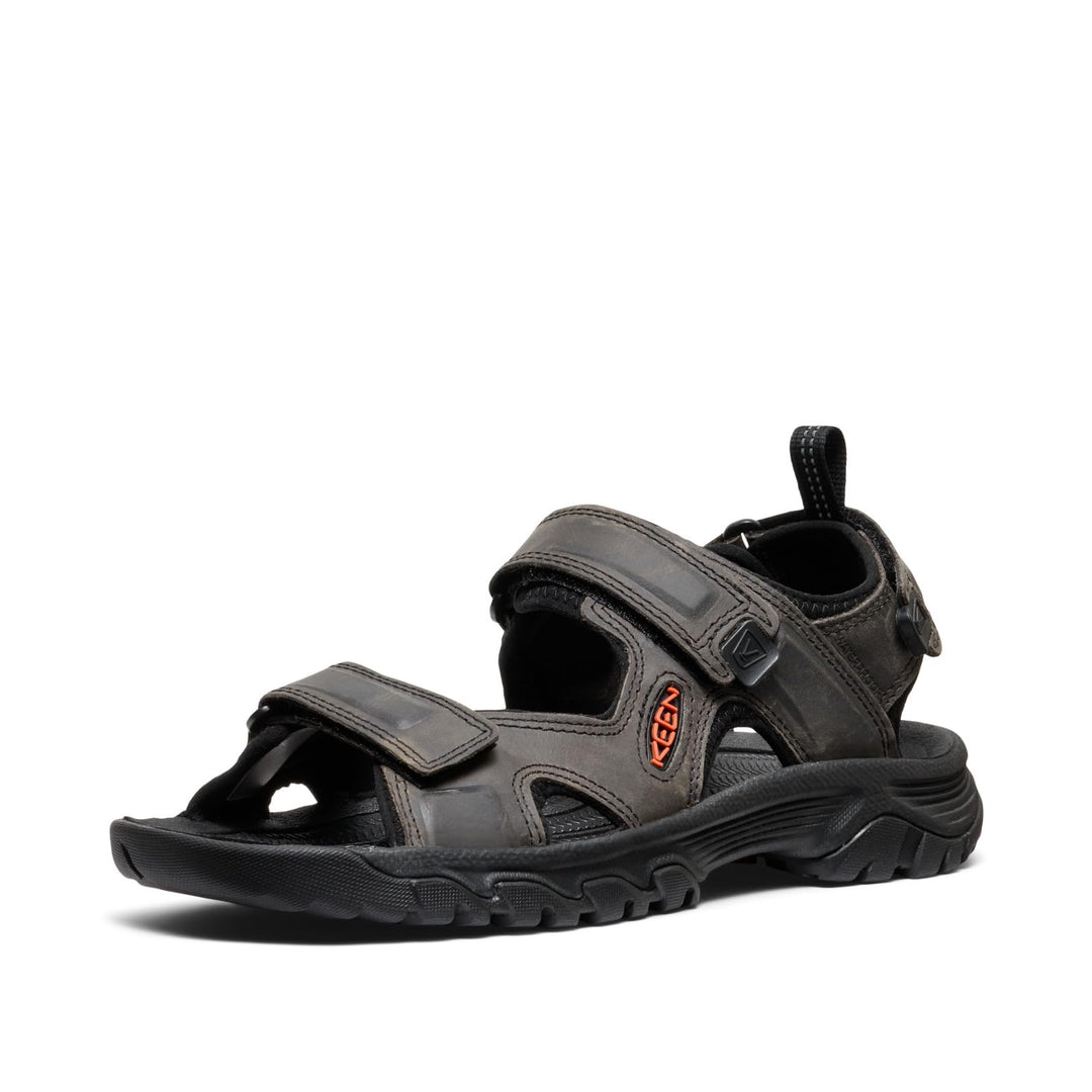 KEEN Herren Targhee 3 Open Toe Sandalen 44.5 EU Grey Black, 44.5 EU Grey Black