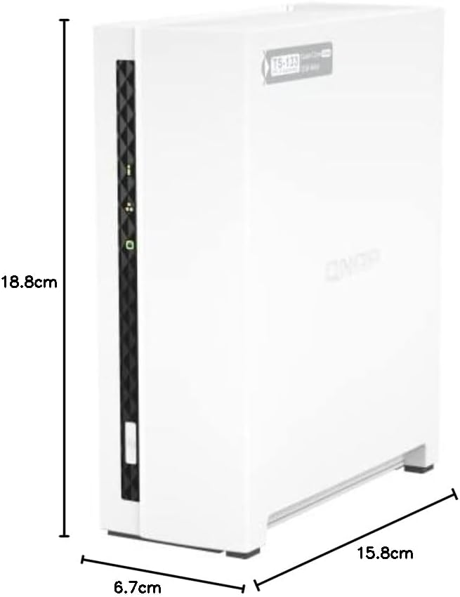 Qnap TS-133 1-Bay 8TB Bundle mit 1x 8TB WD Red Plus 8TB WD Red Plus TS-133, 8TB WD Red Plus TS-133