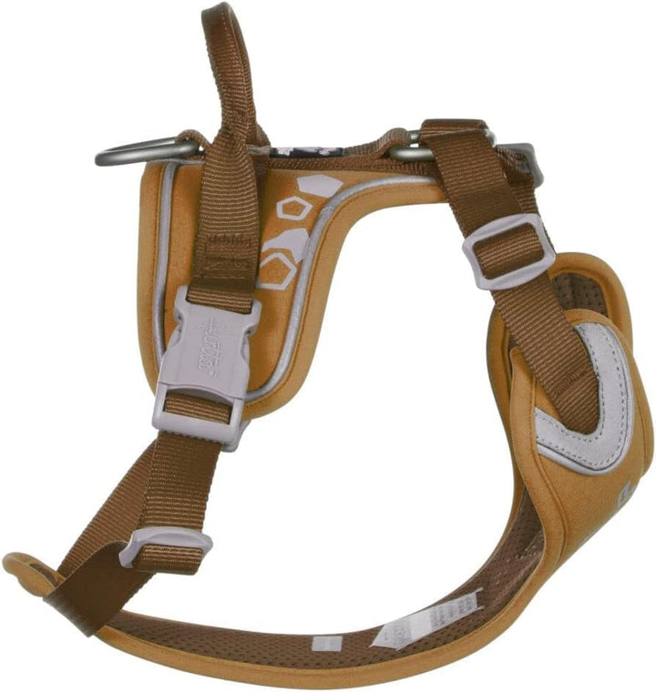 Hurtta Weekend Warrior Hundegeschirr, Brustgeschirr für kleine Hunde, Desert-Braun, 40-45 cm, Desert