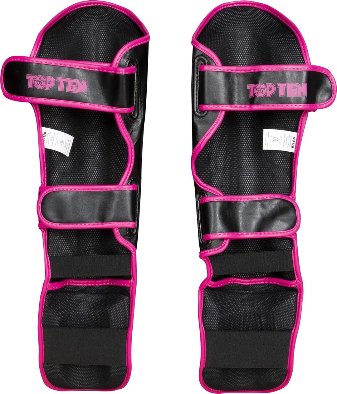 TopTen Schienbeinschutz „Star Light“ Schwarz - Pink XS, Schwarz - Pink XS