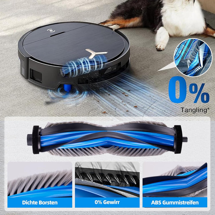 22 Stück Zubehörset für ECOVACS DEEBOT X9 PRO OMNI / X9 PRO / X11 Saugroboter, Ersatzteile 2 Hauptbü