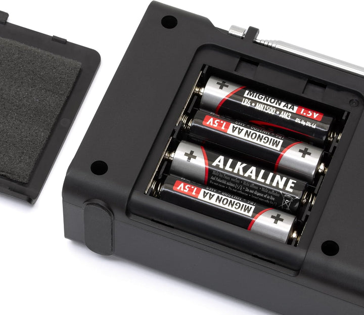 Dynavox DBT200 tragbares, digitales DAB+/UKW Radio, ideal als Küchenradio, Badradio, Büroradio, Werk