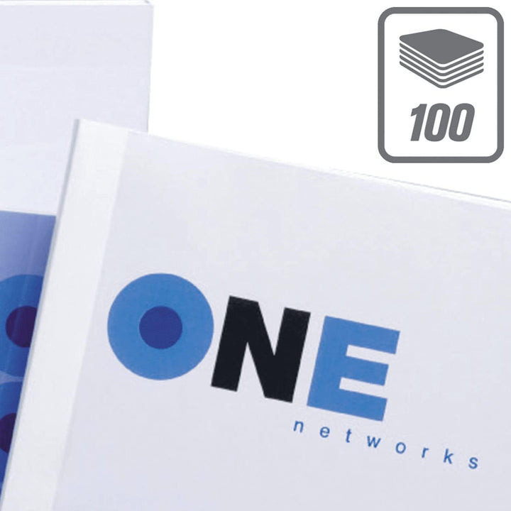 GBC ThermaBind Thermo-Bindemappen, weiss, 100 Stück, 3mm 3 mm, 3 mm