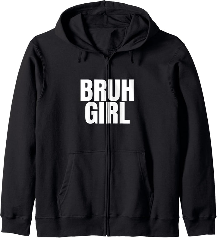 Bruh Girl Meme Kapuzenjacke