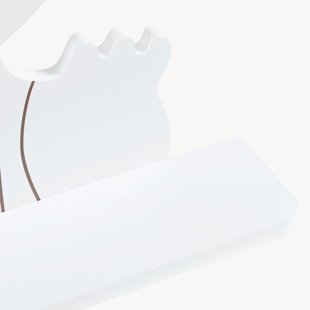 [en.casa] Kinder-Wandregal Korsør bis 2 kg pro Regal Wandboard für Kinderzimmer Hängeregal Kinderzim