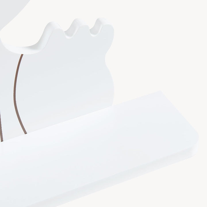 [en.casa] Kinder-Wandregal Korsør bis 2 kg pro Regal Wandboard für Kinderzimmer Hängeregal Kinderzim