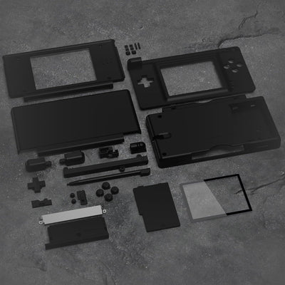 eXtremeRate Full Gehäuse Case für Nintendo DS Lite NDSL, DIY-Ersatz Voll Hülle&Knöpfen&Screen Protec