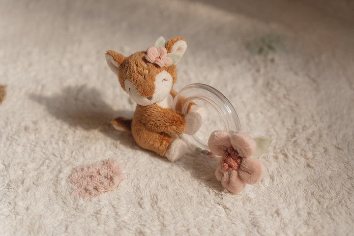 Little Dutch Ringrassel Rassel Greifling Baby Reh - Fairy Garden