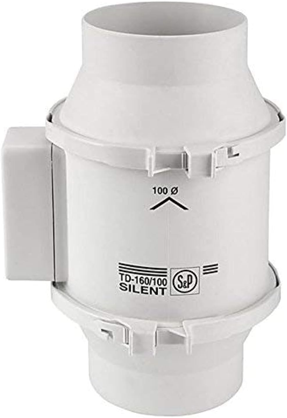 Soler&Palau TD 160 SILENT SERIE Rohrventilator 160m³/h , 100mm Anschluss / Rohrlüfter