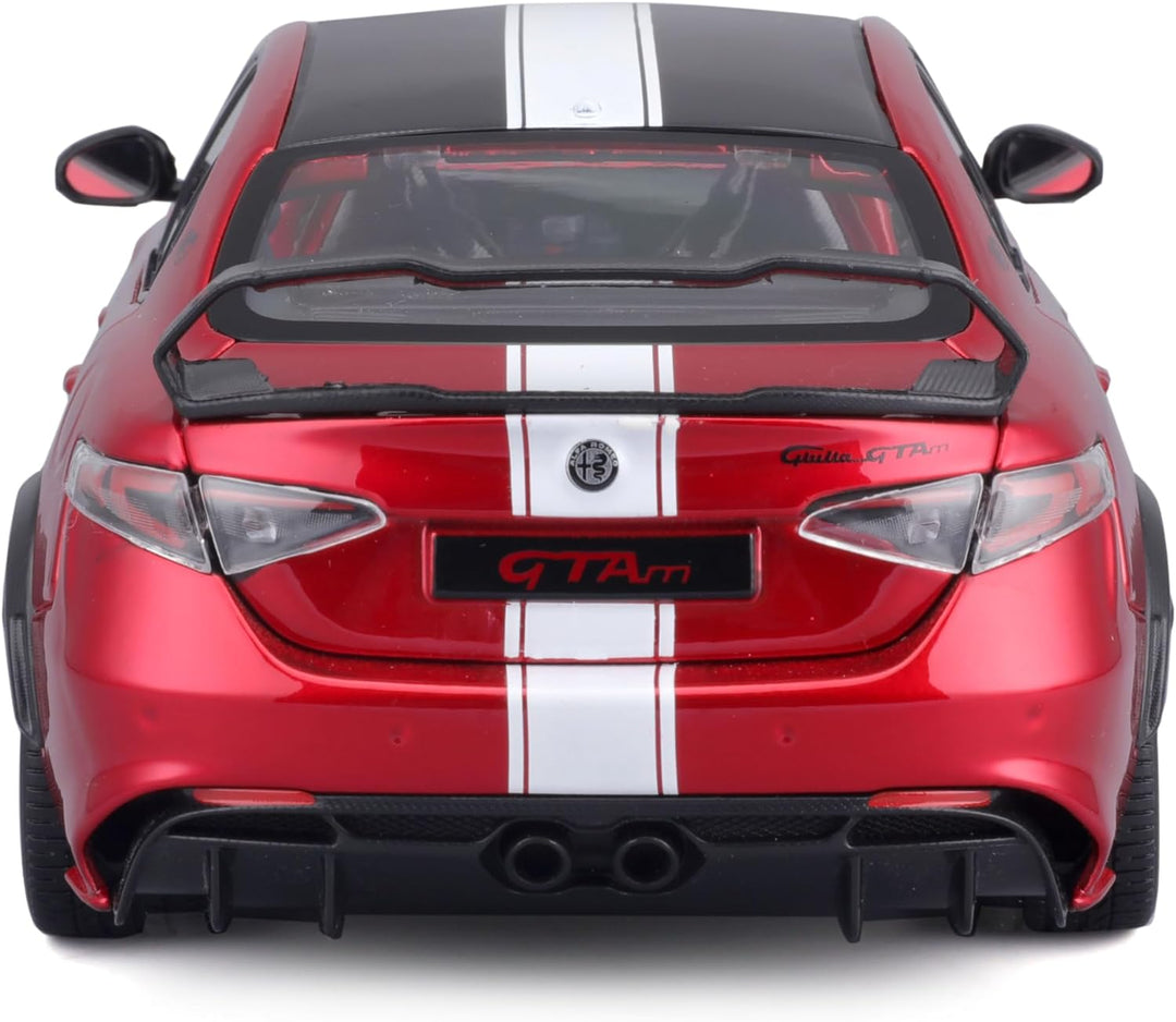 Bburago 11049R/W Miniaturauto aus der Kollektion, Alfa Red White