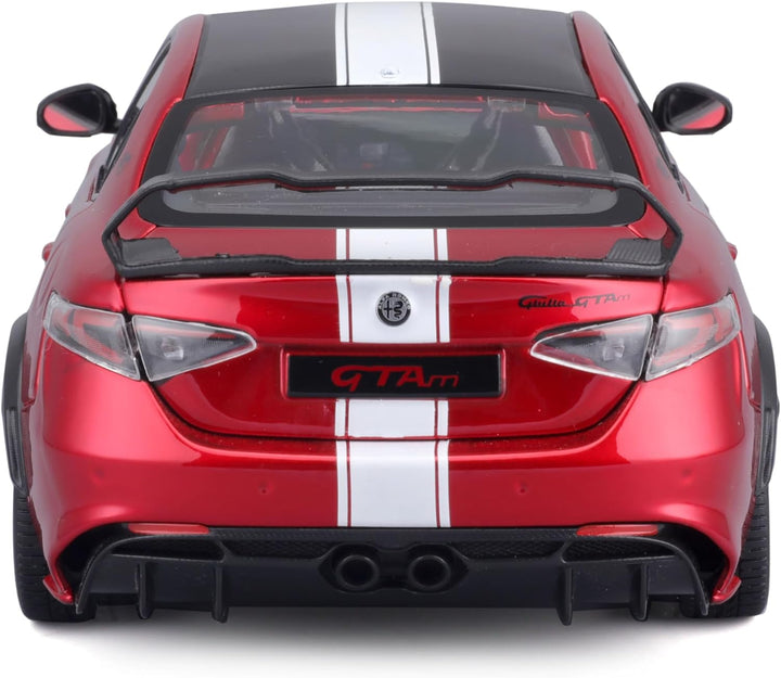 Bburago 11049R/W Miniaturauto aus der Kollektion, Alfa Red White