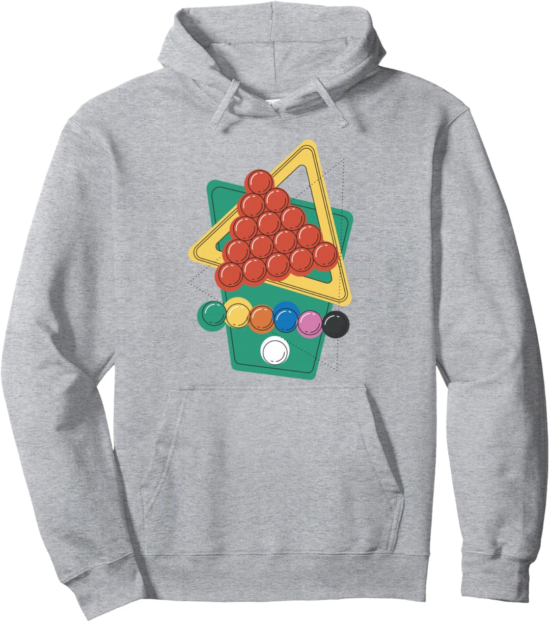 Snooker Game Billard Retro Pullover Hoodie