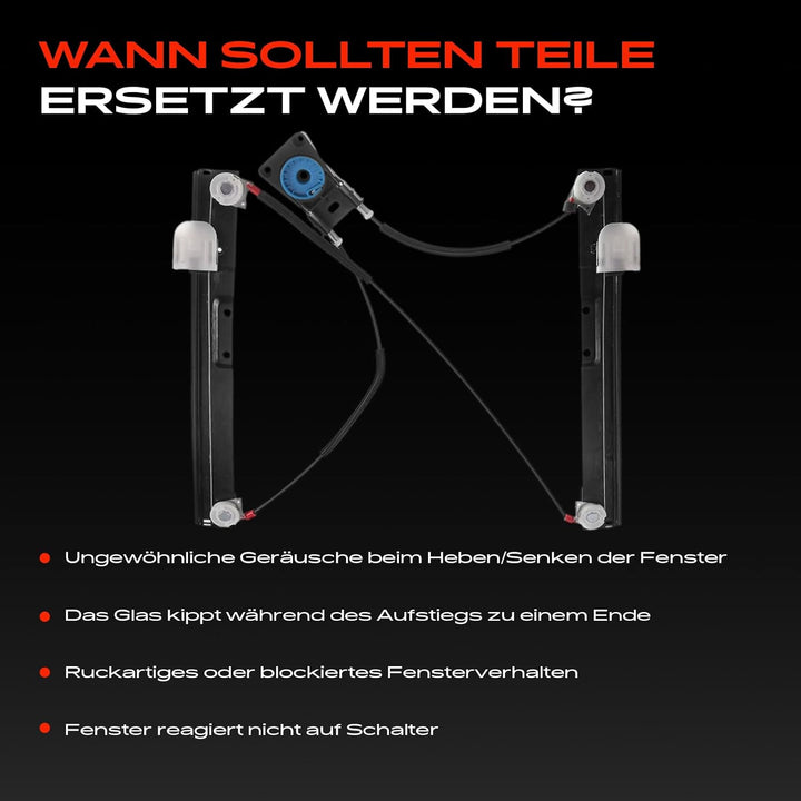 Frankberg Fensterheber Vorne Links Kompatibel mit Mondeo IV/Mondeo IV Stufenheck/Mondeo IV Turnier B