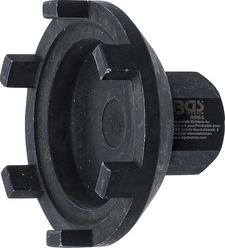 BGS 9861 | Nutmuttern-Schlüssel für Ausgleichsgetriebe-Differential | Zapfen aussen liegend | für Me