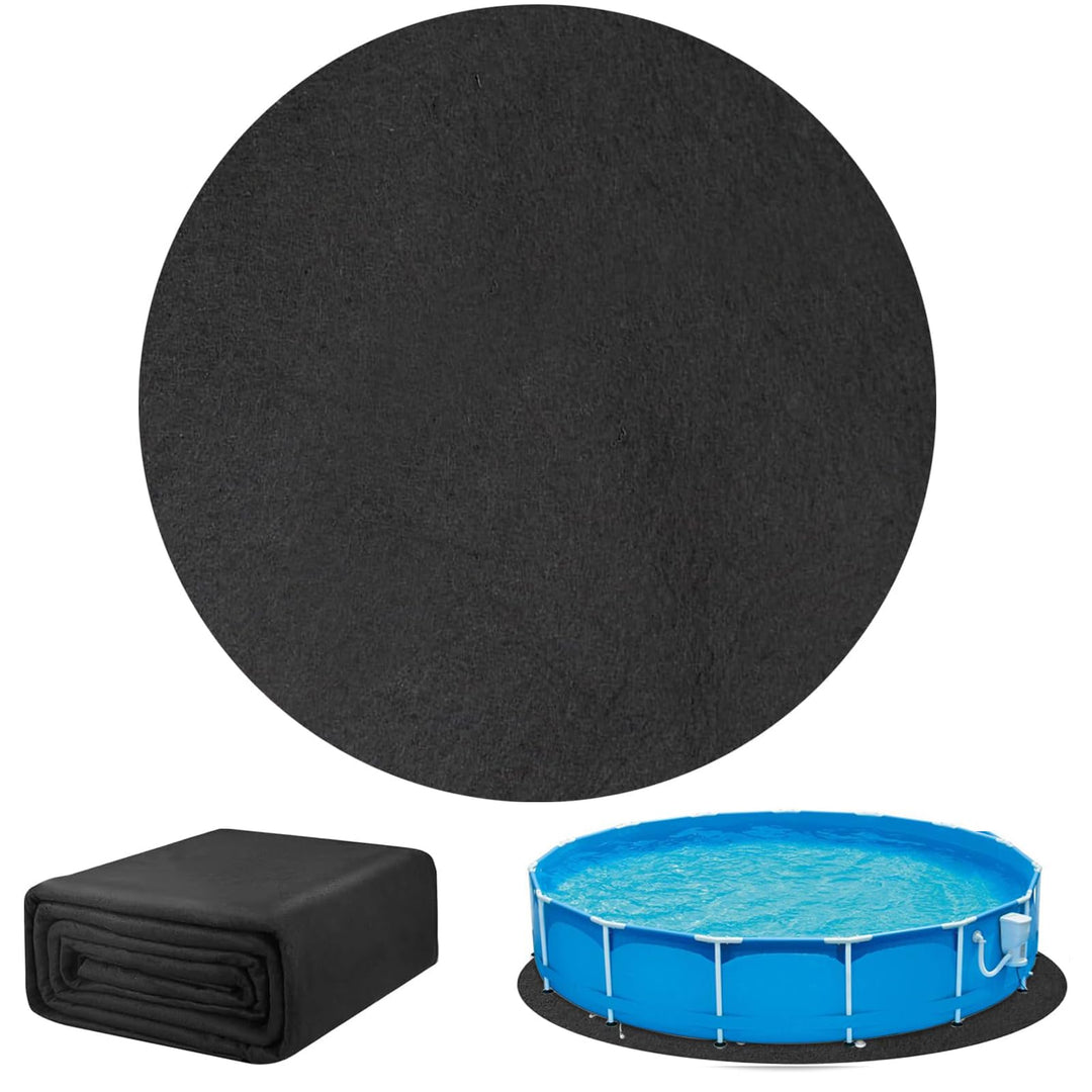 YumSur Bodenplane für Pools,Poolmatten Schutzboden, 3.35m Poolunterlage, Bodenschutzplane Swimmingpo