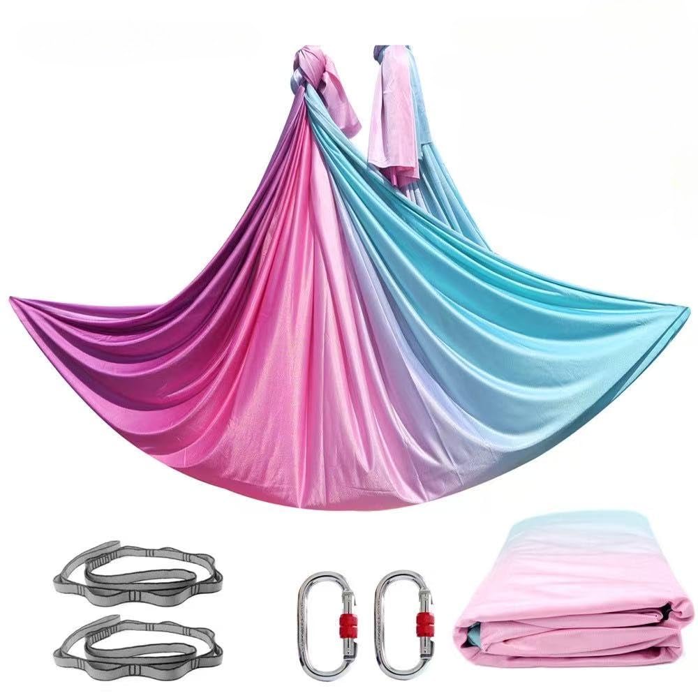 für Erwachsene Aerial Yogatuch Hängematte | Vertikaltuch | Trapez Schaukel | Yogatuch zum Aufhängen