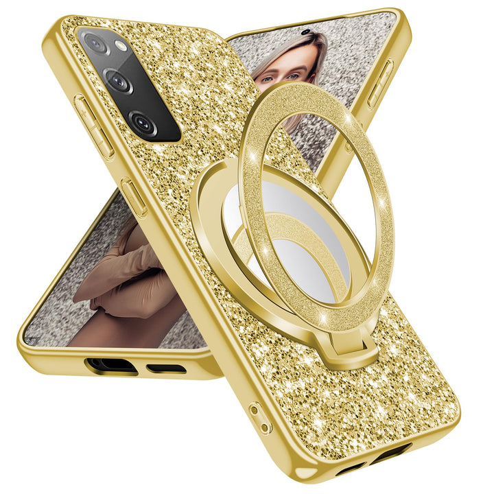 Fiyer für Samsung Galaxy S20 FE Hülle Glitzer Bling Sparkle Original Handyhülle für Samsung S20 FE 5