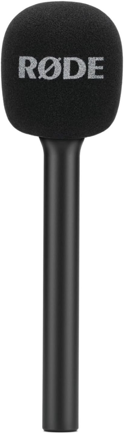 Rode Wireless Pro Mikrofon-Set mit Interview GO Handadapter und keepdrum Fell-Windschutz Schwarz