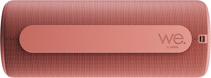 Loewe We. HEAR 1 Coral Red, Bluetooth Lautsprecher, 40W, Wasserresistent, Tragbar, Aufladbar, 14h La