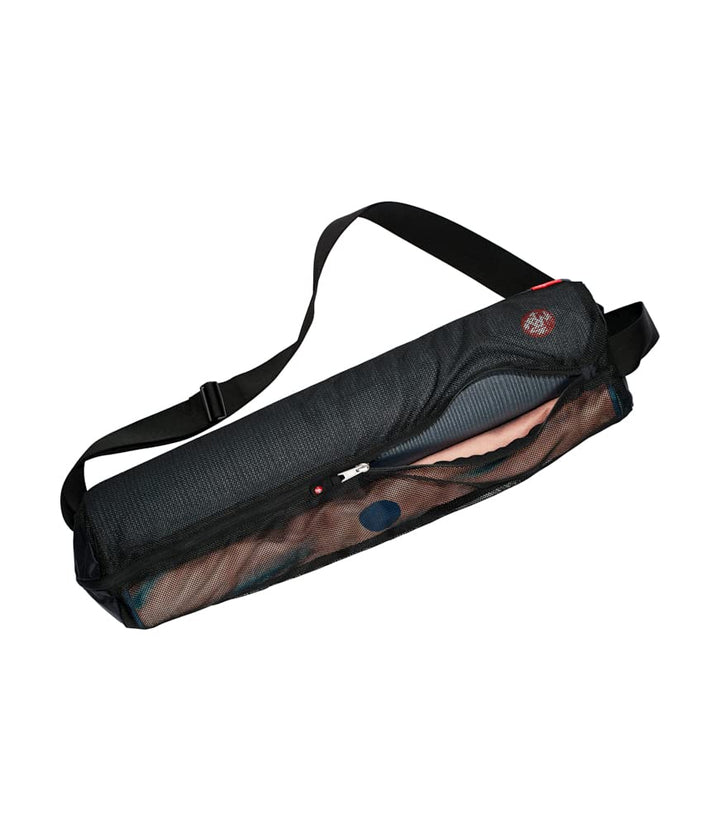 Manduka Breathe Easy Full Zip Yogamatte Tragetasche - Mit Tasche, verstellbarem Gurt, Geeignet für d