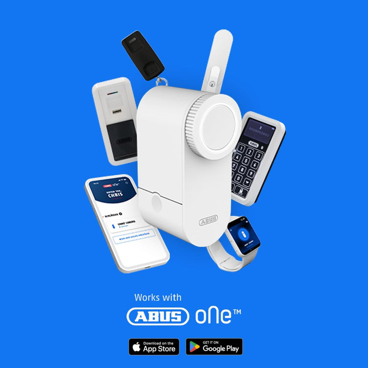 ABUS HomeTec Pro Bluetooth®-Fingerscanner CFS3100 - zum Öffnen der Haustür - mit Verdeck - für den H