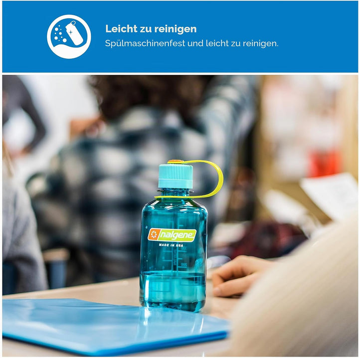 Nalgene Unisex – Erwachsene EH Sustain Trinkflasche 473 ml Pastellgrün, 473 ml Pastellgrün
