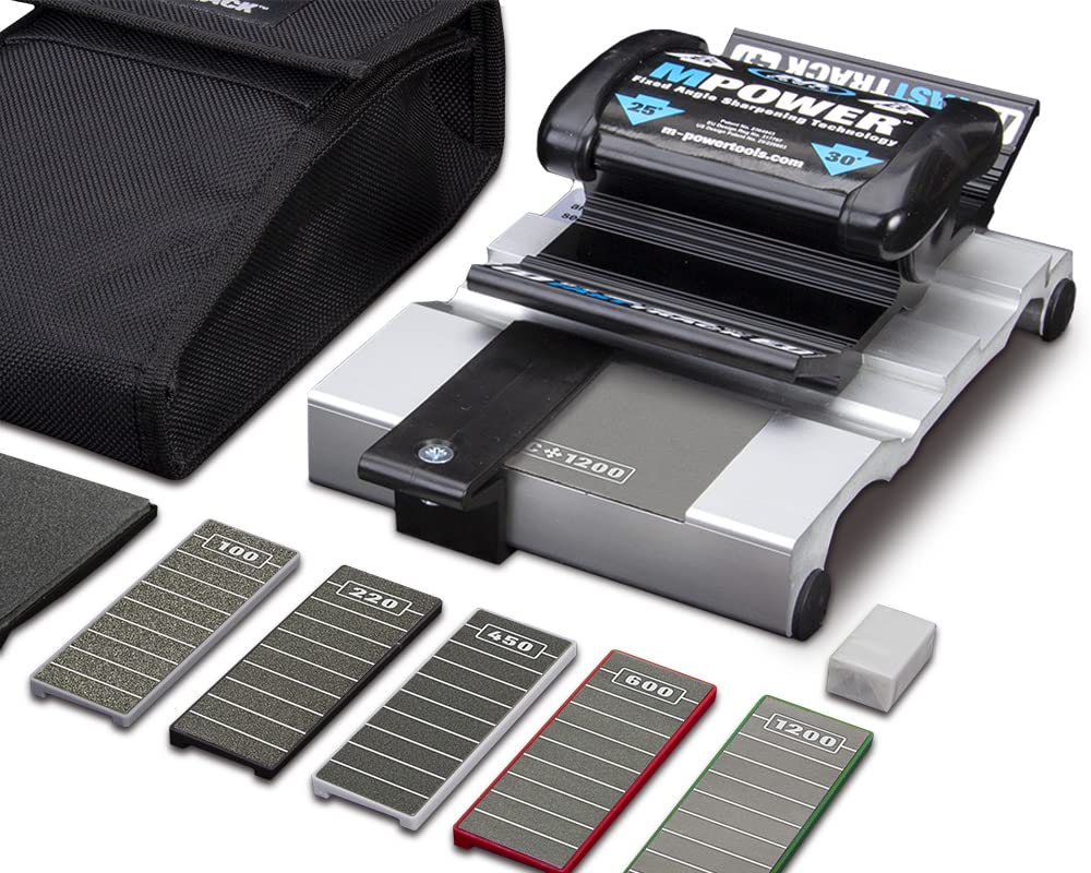 MPOWER FASTTRACK Schärfer MK2: Bundle-Kit: Präzisions-Diamant-Schärfen für Meissel und Hobelklingen