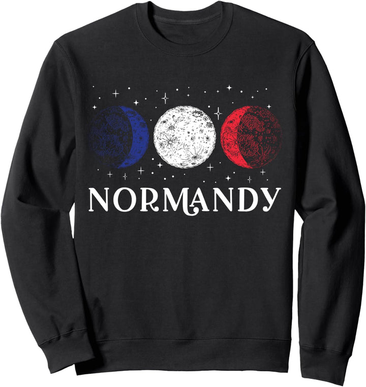 Frankreich Flagge Love Normandy City Sweatshirt