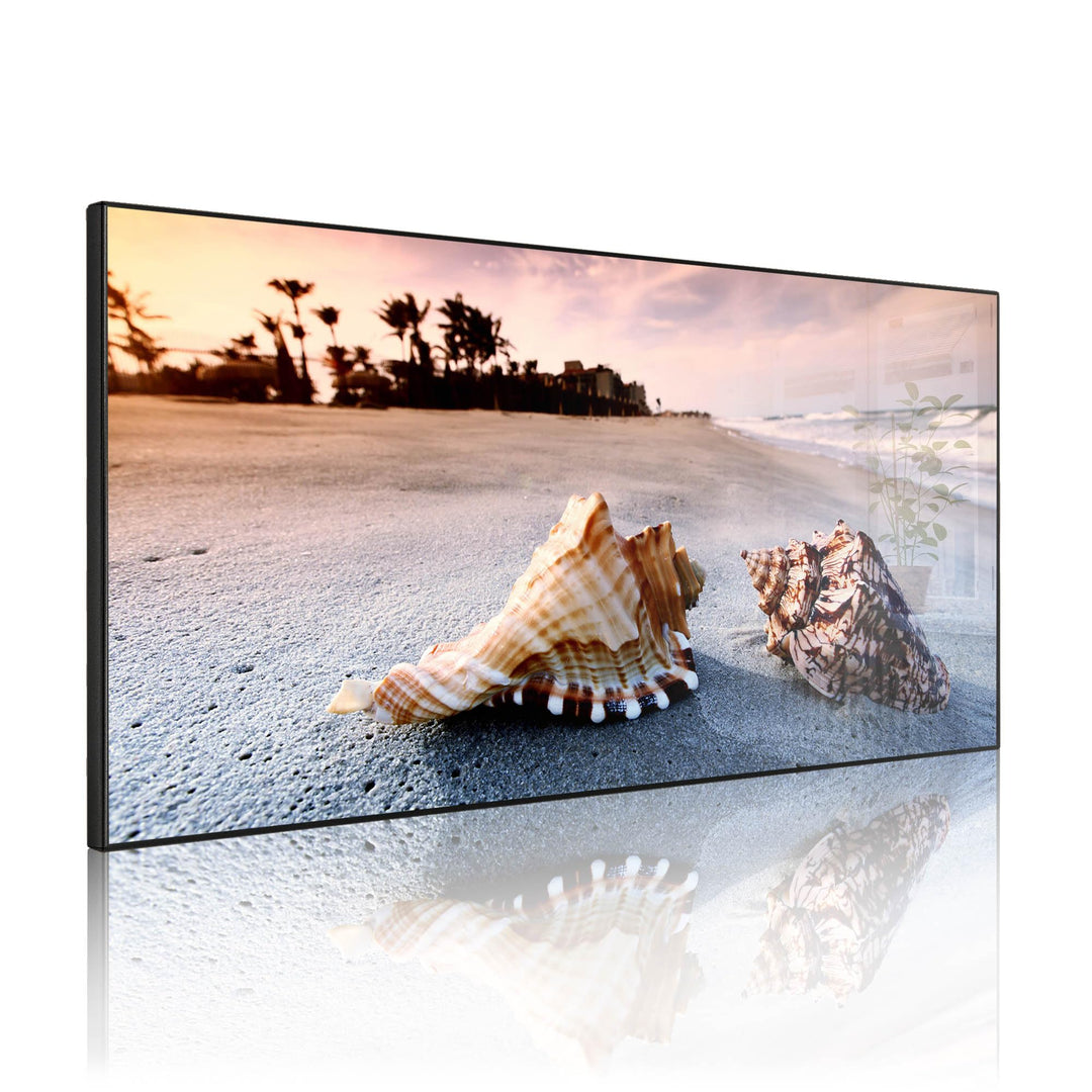 banjado Magnettafel schwarz 78 x 37cm / Magnetwand Metall/Magnetpinnwand als Memoboard/Pinnwand Magn