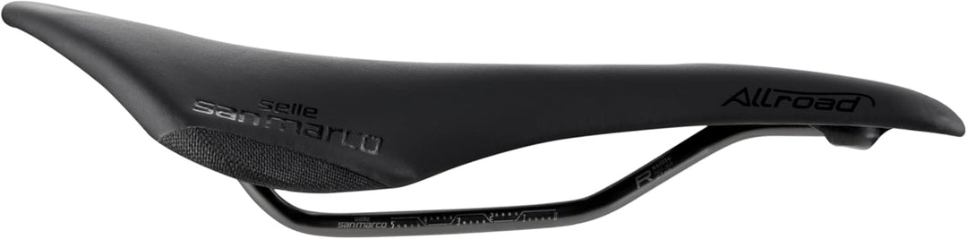 Selle San Marco Unisex – Erwachsene Allroad Open-Fit Racing Sattel, Black/Black, L
