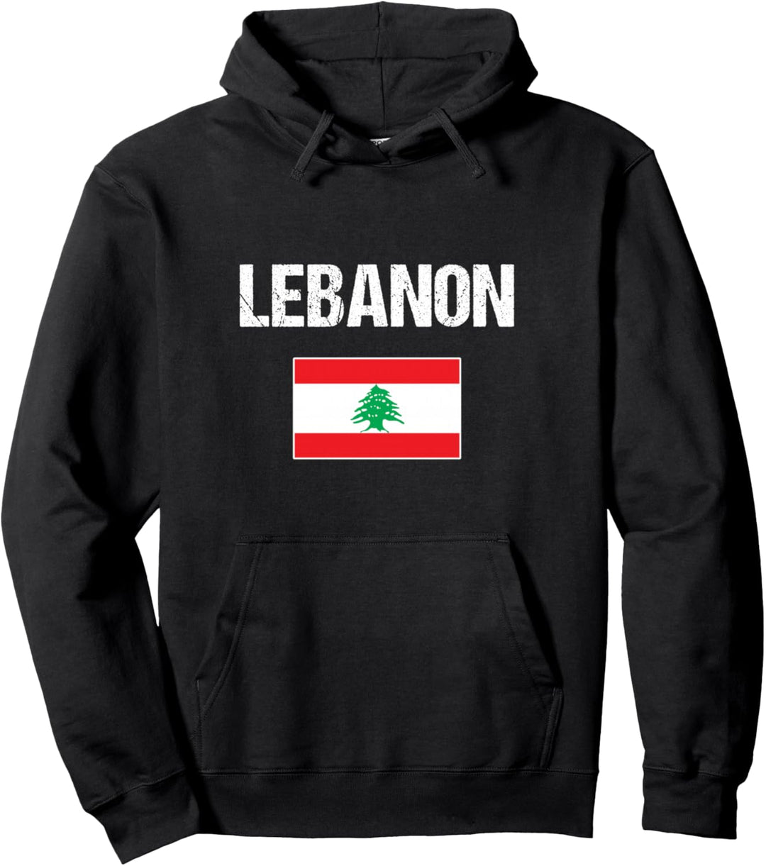 Libanesisches Stolz Lebanon Geschenk | Libanon Flagge Pullover Hoodie