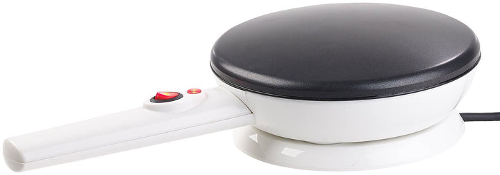 Rosenstein & Söhne Crepes Maker: Kabelloser Crêpes-Maker, Anti-Haft, Temperatur-Automatik, 20 cm, 80