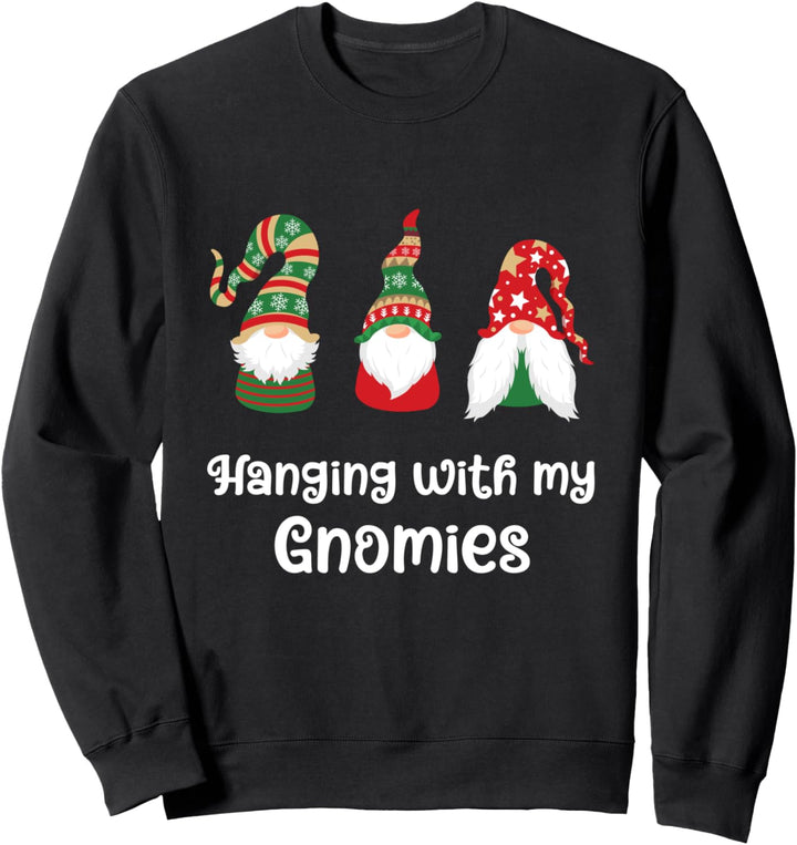 Geschenk Männer Frauen Kinder Frohe Weihnachten Gnome Sweatshirt