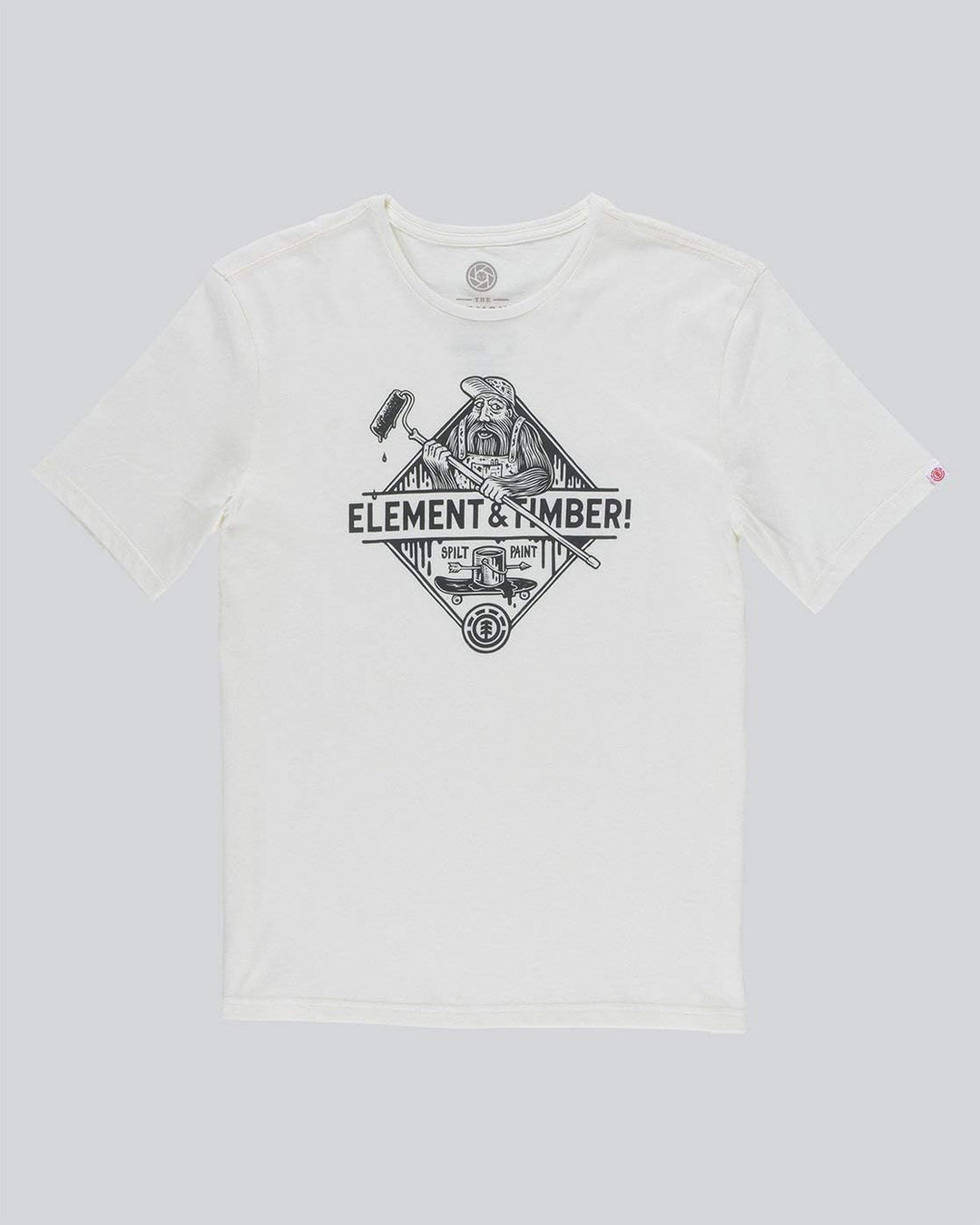 Element Rolling T-Shirt - Off White - S