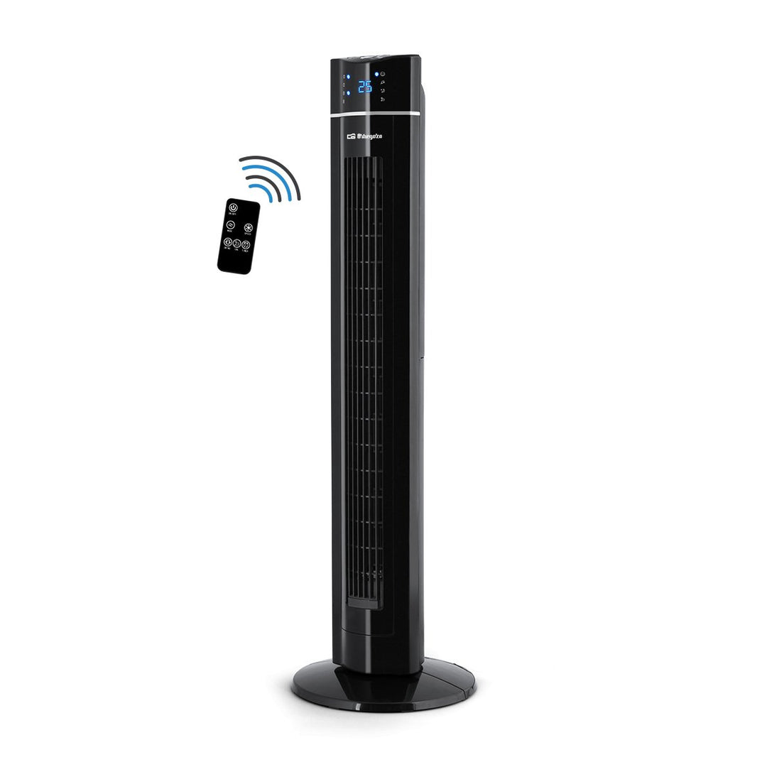Orbegozo TWM 1009 - Turmventilator mit Fernbedienung, ionisch, 60 W, drei Stufen, Fach für Essenzen,