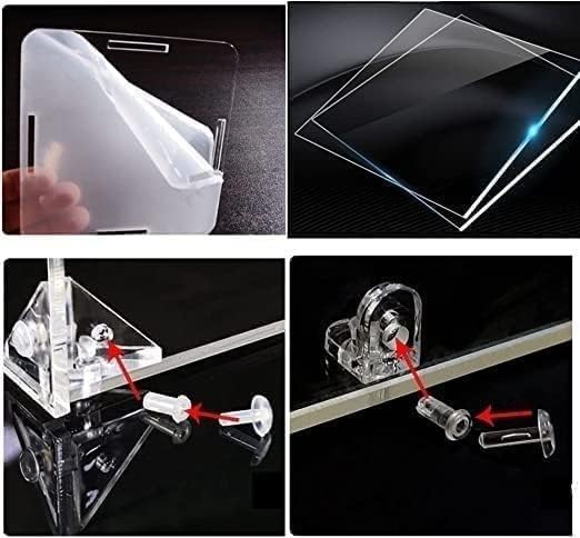 Acryl Vitrine Schaukasten für 42083 Modell Figurenbox Aufbewahrungsbox Staubdichte Box mit transpare