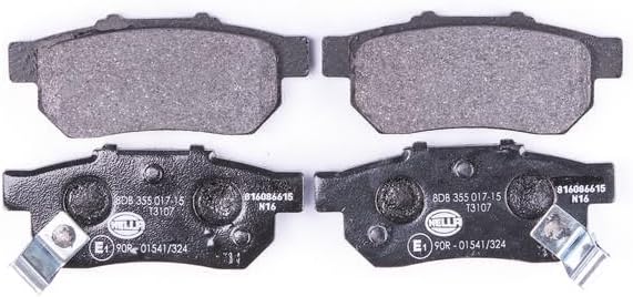 HELLA PAGID 8DB 355 017-151 Bremsbelagsatz - T3107 - Dicke/Stärke: 13mm - Bremssystem: Akebono - mit