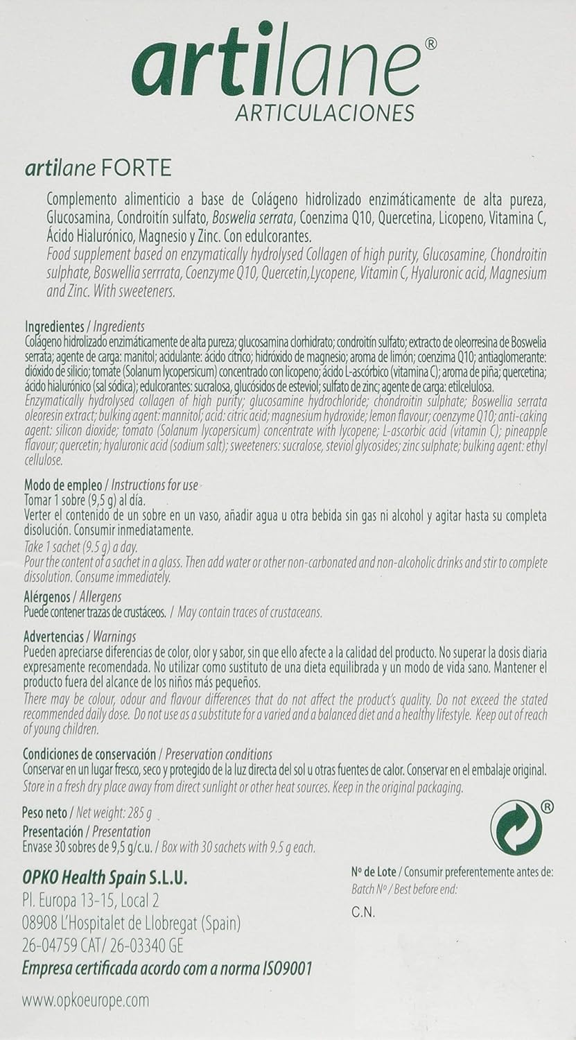 Artilane Forte 30 Sobres