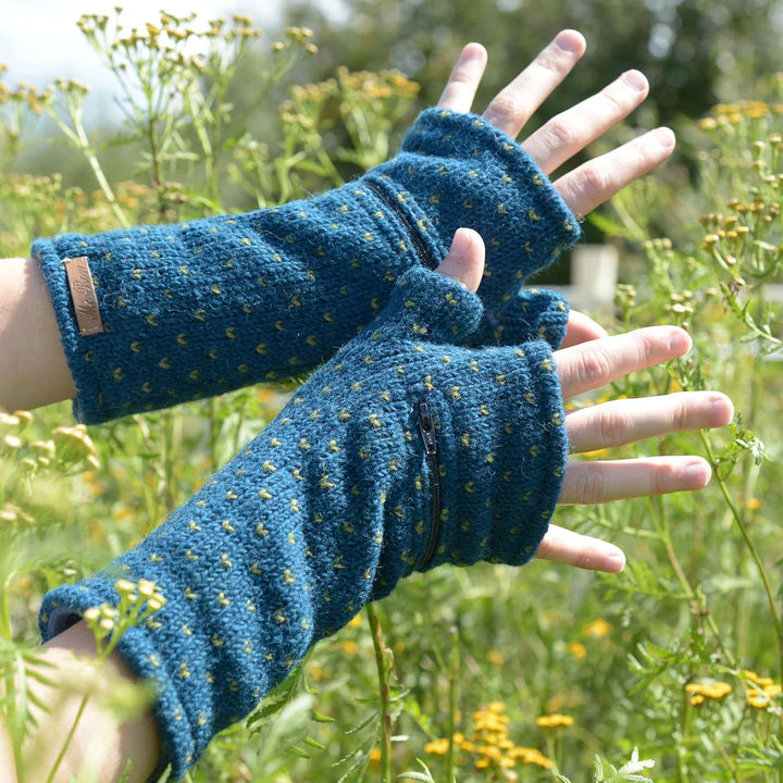 McRon Pulswärmer Modell Ilse Staublau, Staublau
