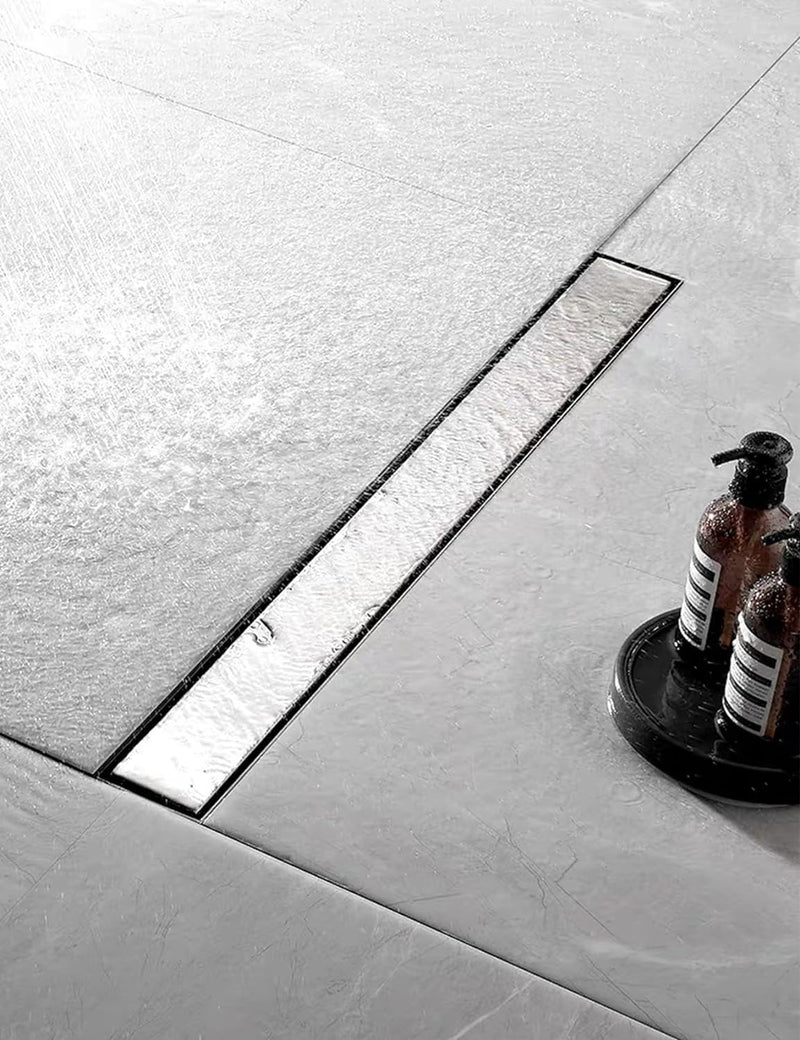 Neodrain Duschrinne 60cm Edelstahl Bodenablauf - 360° Siphon Befliesbar Duschablauf Flach mit Geruch