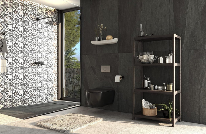 Tayg Regal-Set, Kunststoff, 744, 700 x 400 x 1366 mm, Schwarz