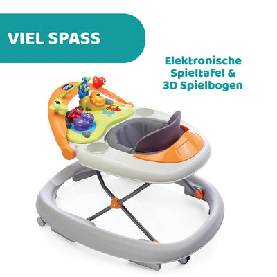 Chicco Laufband Walky Talky mit Elektrischer 3D-Aktivität, 42 cm Länge x 48 cm Breite x 12 cm Höhe,