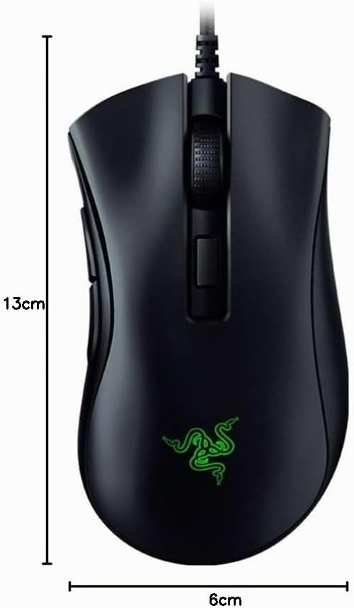 Razer Basilisk V2 - Kabelgebundene Gaming Maus mit 11 programmierbaren Tasten für PC/Mac (Optischer